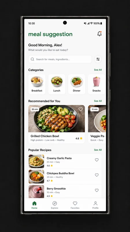 Meal Suggestion App
