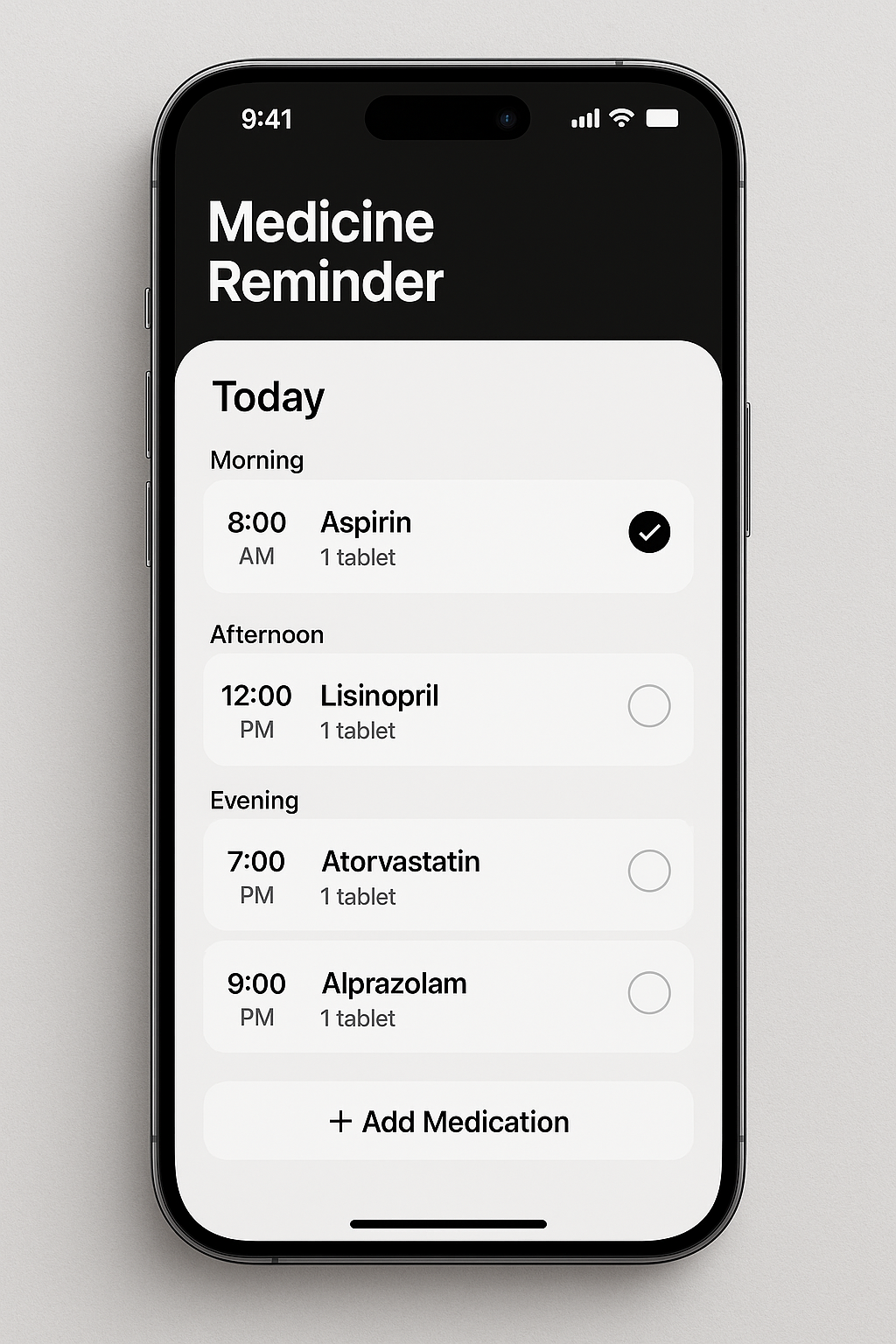 Medication Reminder App